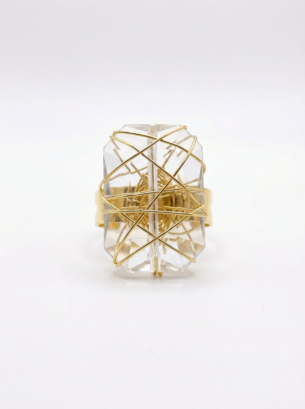 Golden Prism Ring