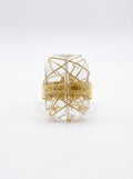 Golden Prism Ring