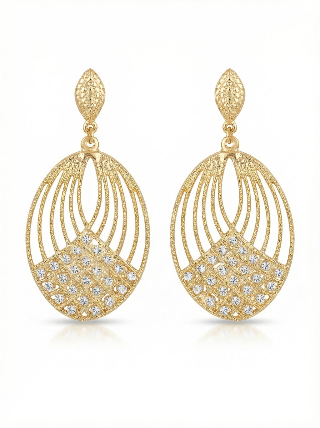 gold elegance earring