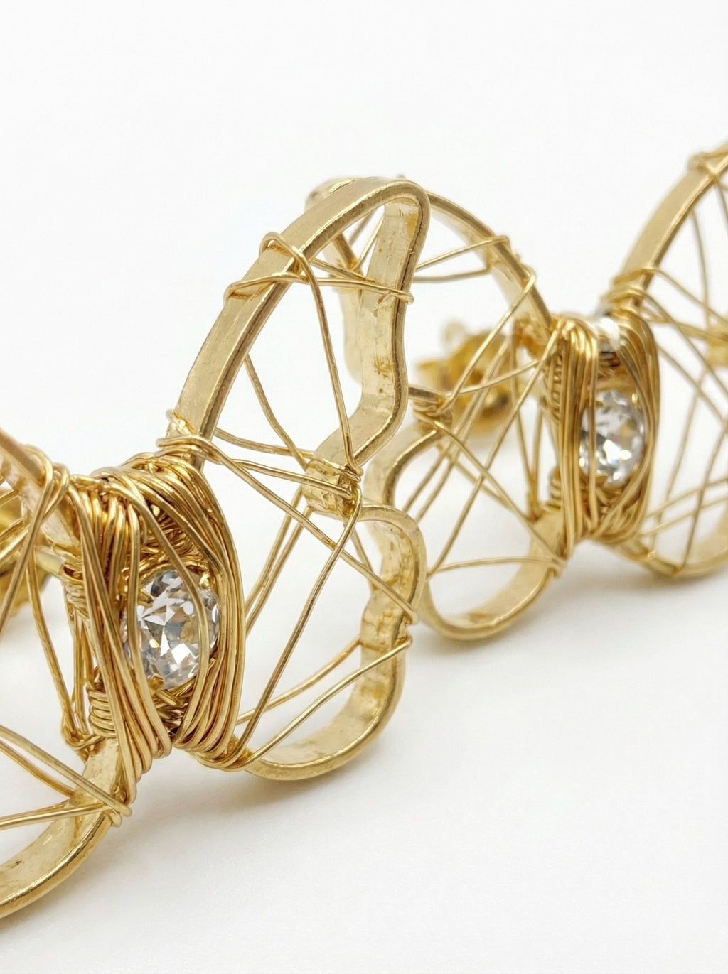 Golden Butterfly Earrings